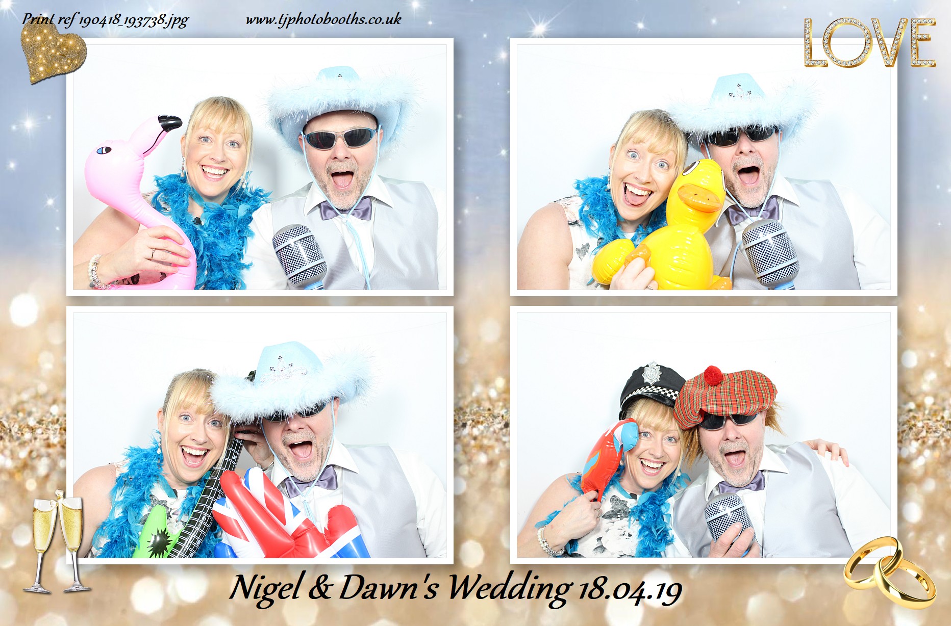 Nigel & Dawn's Wedding | View more photos from the event at gallery.tjphotobooths.co.uk/u/TJPhotobooths/Nigel-Dawns-Wedding